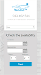 Mobile Screenshot of hostalalemana.com